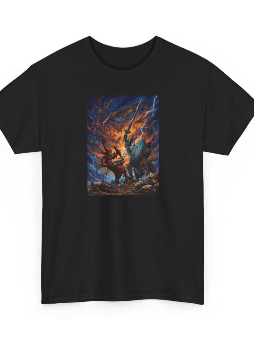 Iron Maiden Album Cover Graphic Tee